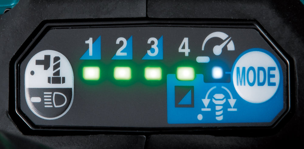 Makita Akku-Schlagschrauber 1/2" – 4-stufige Leistung, Auto-Stopp & Profi-Doppel-LED - TW004GD201