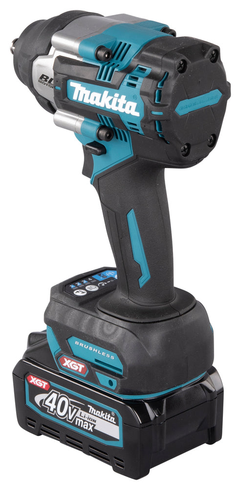 Makita Akku-Schlagschrauber 40V max – 760 Nm, bürstenlos, Auto-Stopp & LED-Nachglimmfunktion - TW007GM201