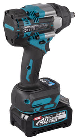 Makita Akku-Schlagschrauber 40V max – 760 Nm, bürstenlos, Auto-Stopp & LED-Nachglimmfunktion - TW007GM201