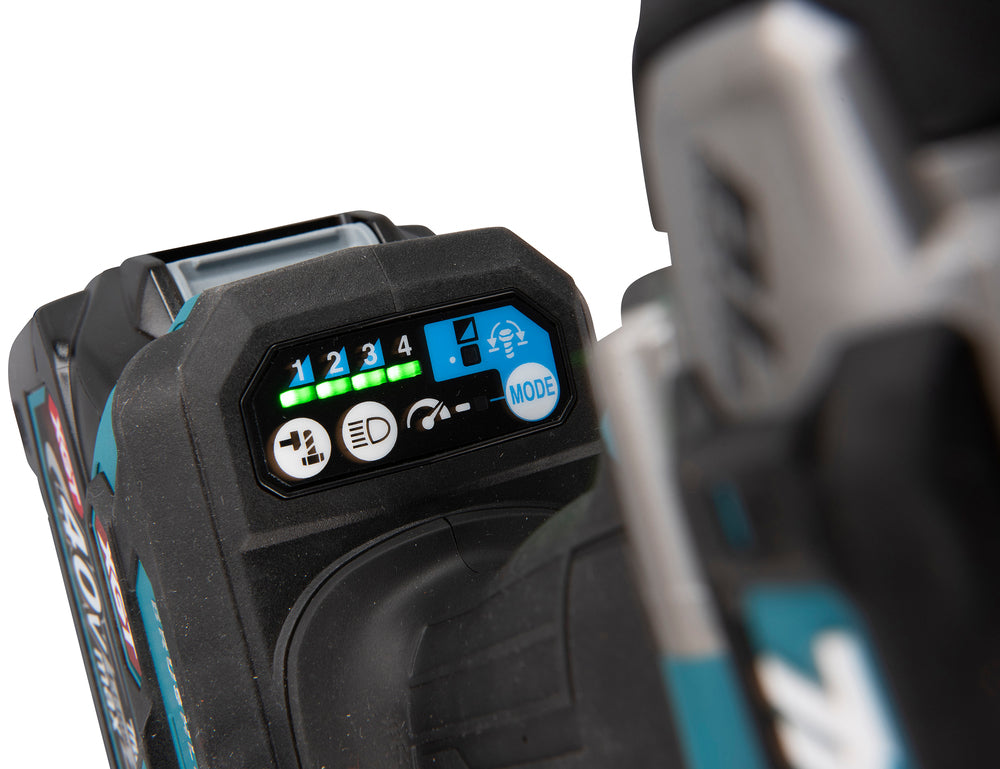 Makita Akku-Schlagschrauber 40V max – 760 Nm, bürstenlos, Auto-Stopp & LED-Nachglimmfunktion - TW007GM201