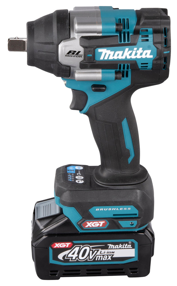 Makita Akku-Schlagschrauber 40V max – 760 Nm, kompakt, Auto-Stopp & LED-Nachglimmfunktion - TW008GM201