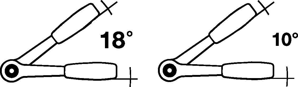 PROMAT Steckschlüsselsatz 55-teilig, 1/4" und 1/2" Vierkantantrieb, ohne Koffer