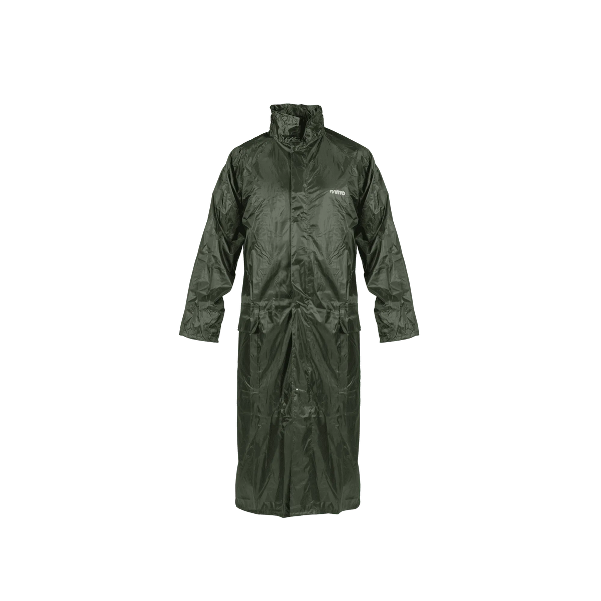 VITO Nylon Mackintosh, Regenmantel mit Kapuze, Regenjacke, Regenponcho M bis XXL - VICN