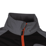 VITO Wasserdichte Outdoor-Arbeitsjacke - Modell: FOG - Polarjacke für niedrige Temperaturen - Schutz vor Regen und Schnee - mit 3 Fronttaschen, Reißverschluss, hoher Kragen, verstärkte Nähe - Security - toprools.com TP Profishop GmbH