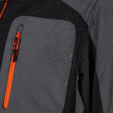 VITO Wasserdichte Outdoor-Arbeitsjacke - Modell: FOG - Polarjacke für niedrige Temperaturen - Schutz vor Regen und Schnee - mit 3 Fronttaschen, Reißverschluss, hoher Kragen, verstärkte Nähe - Security - toprools.com TP Profishop GmbH