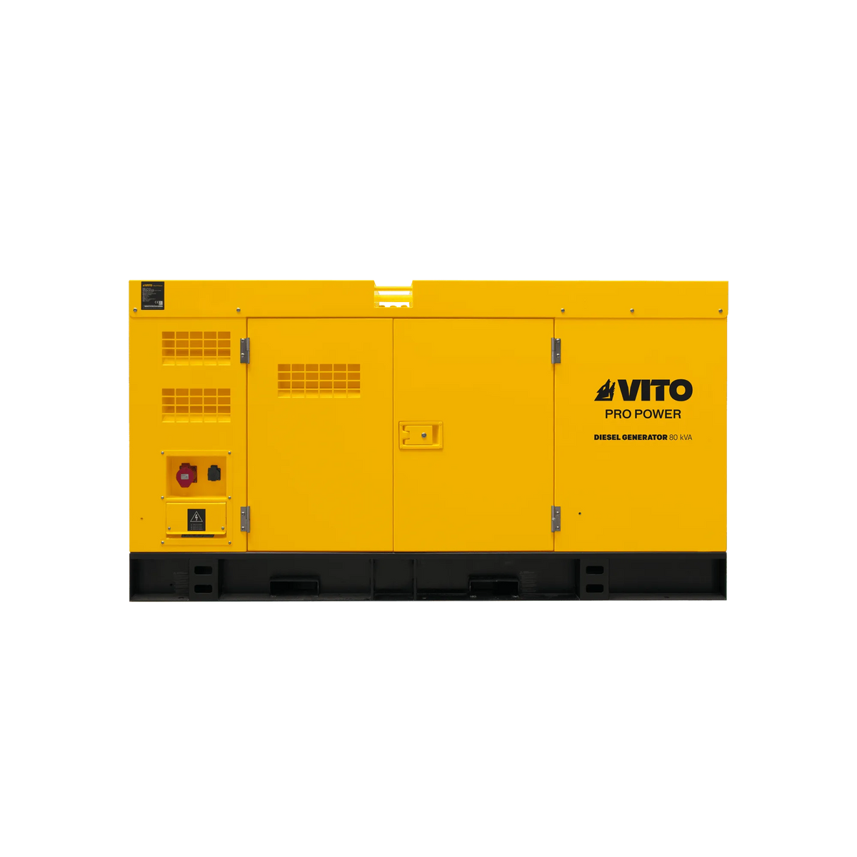 VITO Dieselgenerator VIGD80ST – 88 kVA, 3 Phasen, 400V, Silent Diesel Stromerzeuger