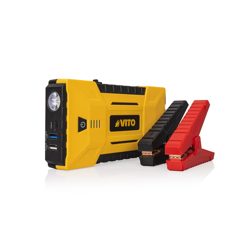 VITO Starthilfe Start Booster 12v Batterie-Starter 13000mAh - Jump-Starter Powerbank - VIJS13000