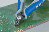 KNIPEX Präzisions-Elektronik-Seitenschneider 125 mm – Poliert, induktiv gehärtet, 59 g