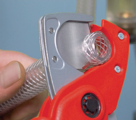 KNIPEX Rohrschneider für Kunststoffrohre und Schläuche bis 25 mm – 185 mm