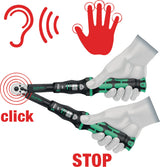 WERA Drehmomentschlüsselset Click-Torque A 6 Set 1, 20-teilig, 2,5-25 Nm, 1/4 Zoll