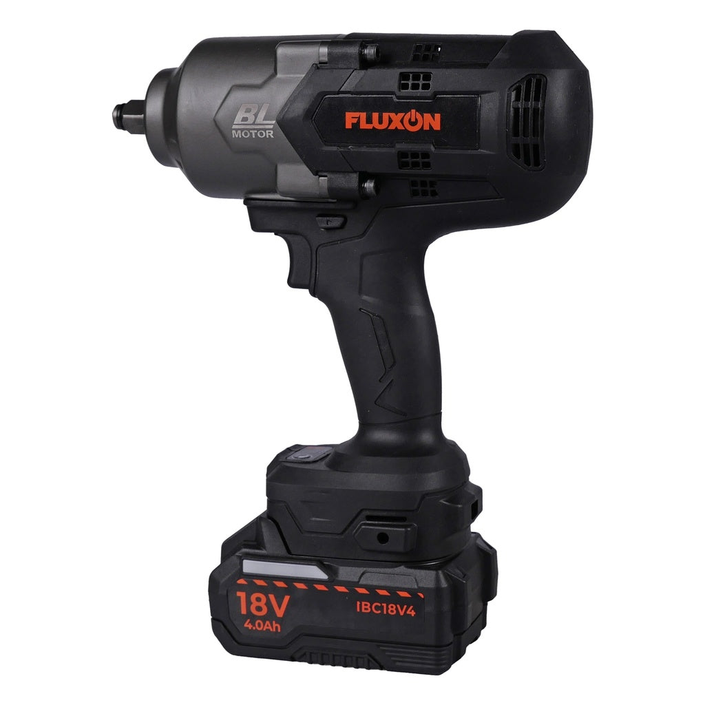 Fluxon Akku-Schlagschrauber 1/2'' 1700Nm inkl. 1x 4Ah Akku und Ladegerät – IWC12N17B1