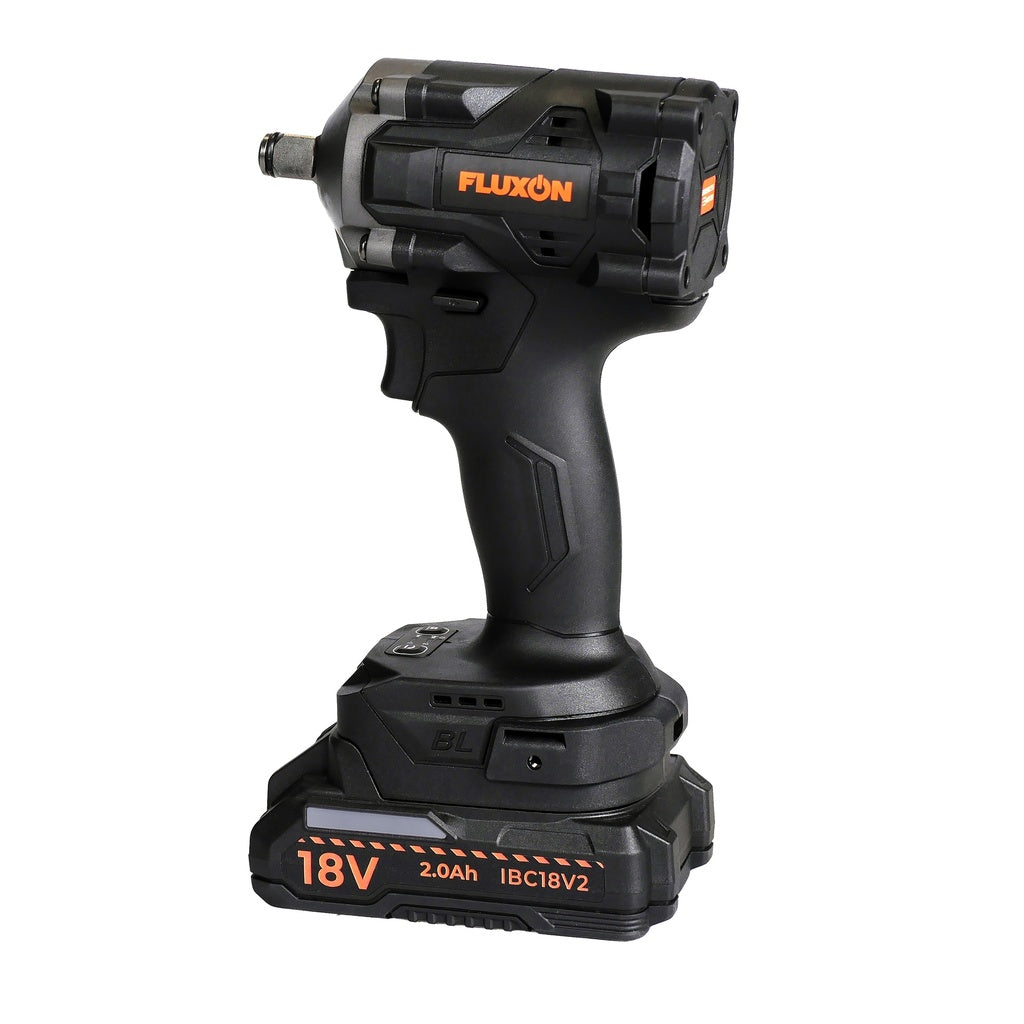 Fluxon Akku-Schlagschrauber 1/2" 620Nm inkl. 1x 2Ah Akku und Ladegerät – IWC12N06A2
