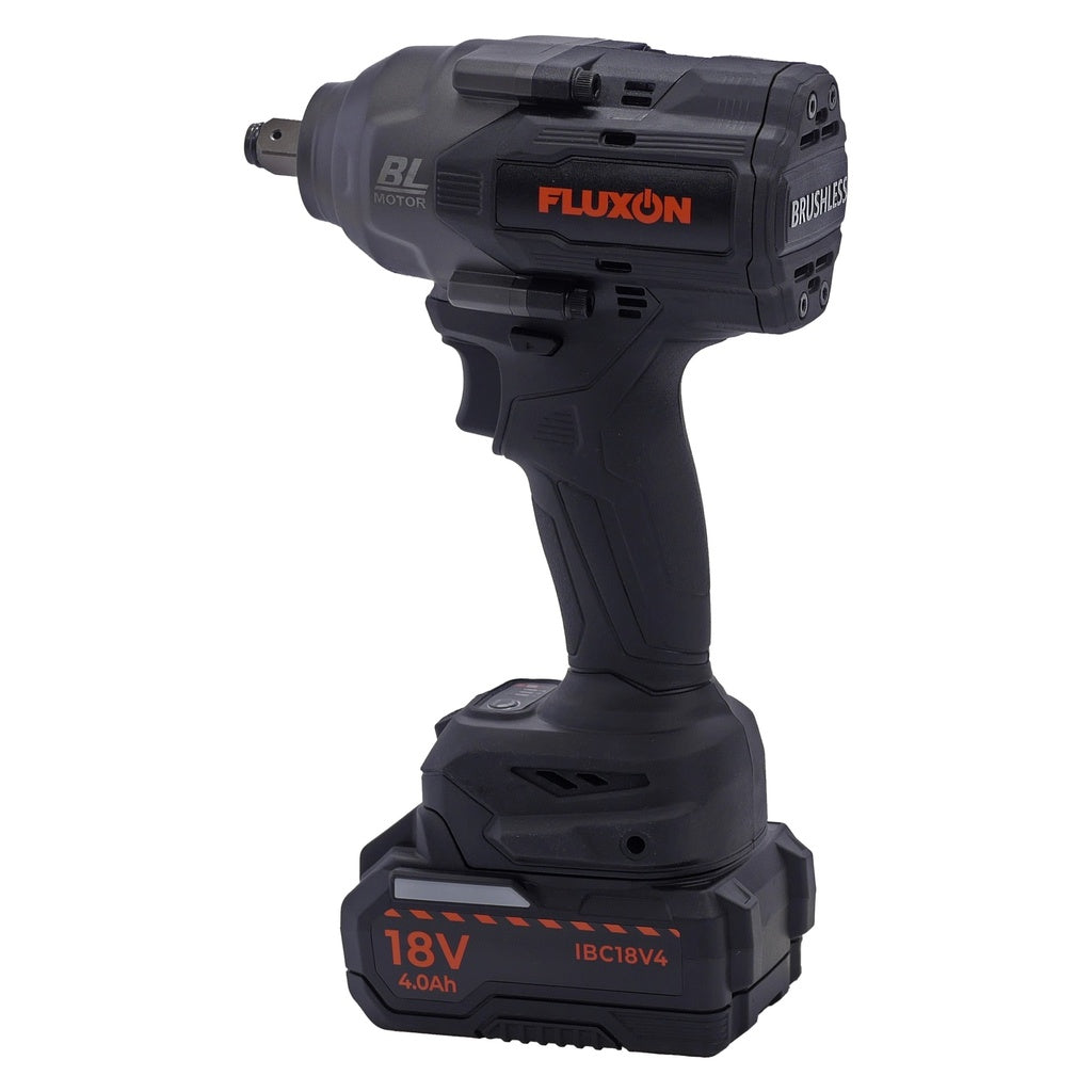 Fluxon Akku-Schlagschrauber 1/2" 1080Nm inkl. 1x 4Ah Akku und Ladegerät – IWC12N10B1