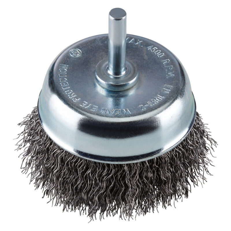Rhodius Topfbürste Ø75mm, Stift 6mm, 4500U/min R353361