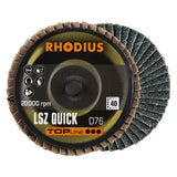 Rhodius Fächerscheibe Roloc, Ø75mm, K40, 3x R395053