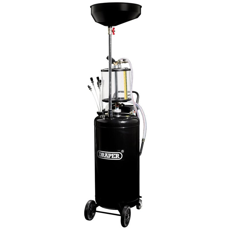 Draper Tools Ölabsaug- und Auffanggerät mit Tank, 90L D13265