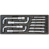 Custor Rohrzangensatz gebogen, 10 Stück, M-Modul CWS62410S