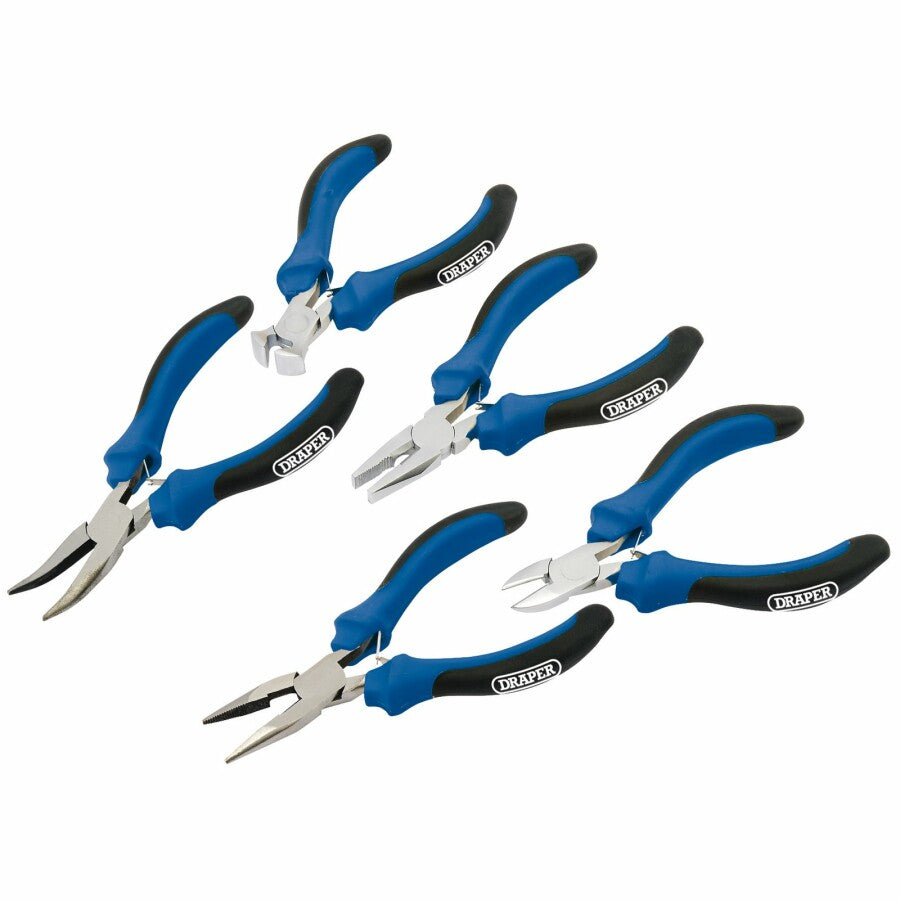Draper Tools Präzisionszangensatz mini, 5tlg. D12544