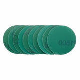 Draper Tools Schleifpapier Ø50mm,Klettverschluss,K1500,10Stück D02012