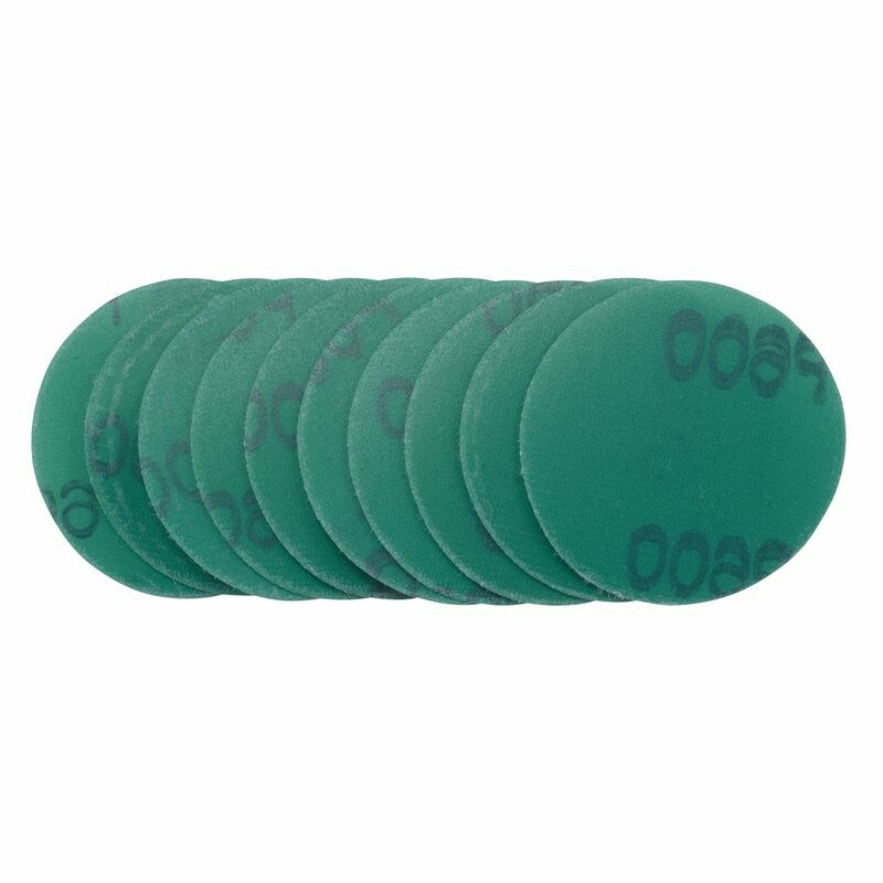 Draper Tools Schleifpapier Ø50mm,Klettverschluss,K600,10Stück D01083