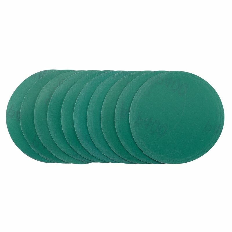 Draper Tools Schleifpapier Ø75mm, Klettverschluss, K400, 10St. D04409