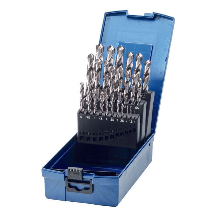 Deltach Spiralbohrer-Set bis 13 mm, 25-teilig 730004