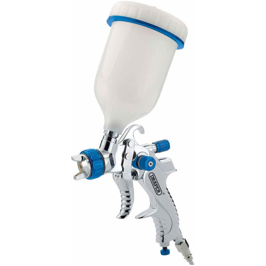 Draper Tools Farbspritzgerät HVLP mit oberem Becher, 600ml D09706