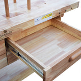 BAMATO WORK-1640 Massivholz-Werkbank