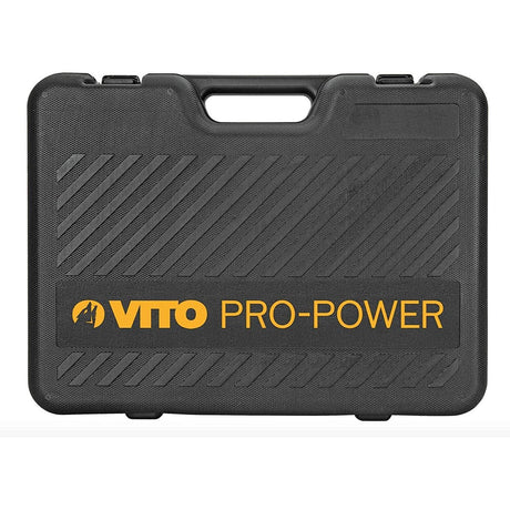 VITO SDS-Max Bohrhammer, 1100W 1-7Joule Abbruchhammer VIMP1100, 1950-4680ipm 300-760U/Min, Anti-Vibration, Einstellung der Meißelposition; Sicherheits-Kupplungsvorrichtung, 28mm Bohrleistung in Beton - toprools.com TP Profishop GmbH